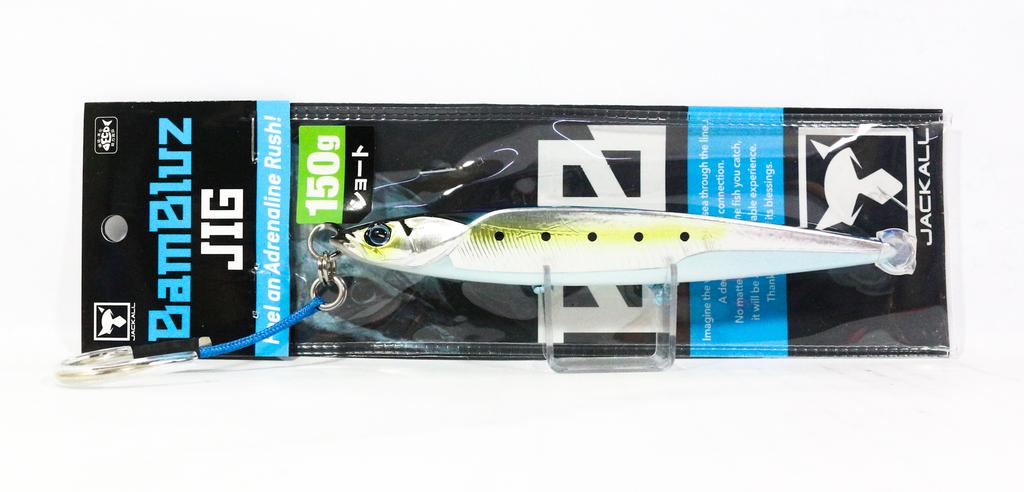 Jackall Metal Jig Bambluz Short 150 grams Aluminum Iwashi (3177)