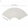 1pcs Fan-shaped Striped Shaped Plate Japanese Sushi Ceramic Dessert Plates Home Creative Platter Commercial Hotel Table Setting