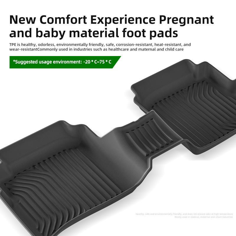 Fits 2022-2024 Nissan Kicks P15 e-Power: All-TPE Floor & Trunk Mats