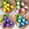 Mini Tulip Fake Plant For Wedding Decoration And Photo Shoots