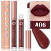 18 Color Waterproof Lip Gloss Nude Apricot Matte Liquid Lipstick Transparent Lip Oil Sexy Rose Red Velvet Matte Lipstick Make Up