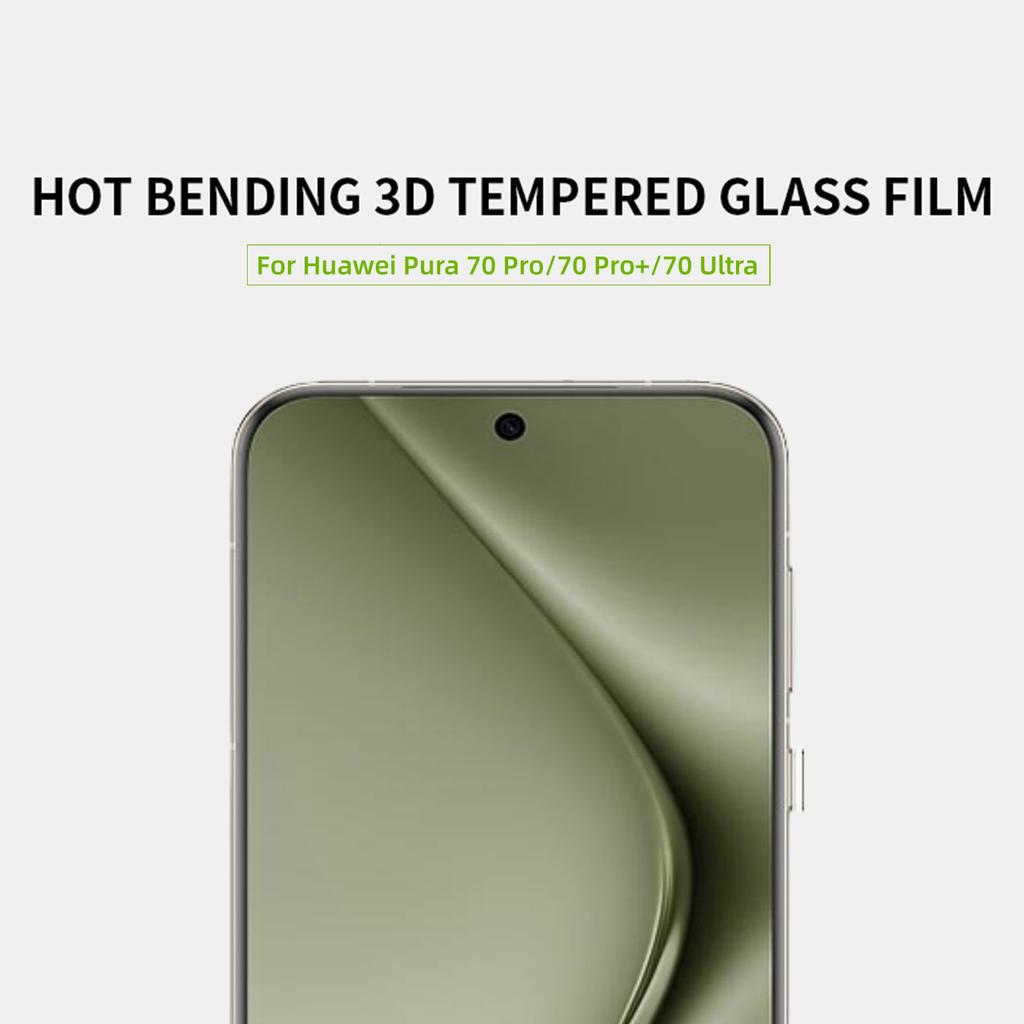 MOFI For Huawei Pura 70 Pro/70 Pro+/70 Ultra Hot Bending Full Glue Screen Protector 3D Curved Screen Film