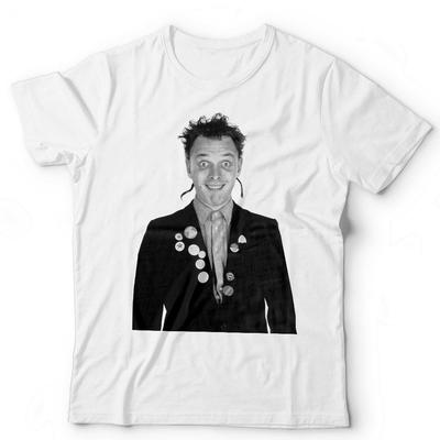 Maglietta unisex The Young Ones Rick Retro Rik Mayall Vintage Divertente Britannica - Bianca