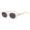 Fashion Big Frame Double Beam Sunglasses Female High-end Sense of European and American Classic Sunglasses Driving Sunscreen Sunglasses