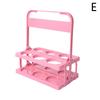 Portable Foldable Plastic Beer Rack Durable Cup Organizer Wine Rack Beer Bottle Holder Beverage Basket Reusable Cocktail Rack