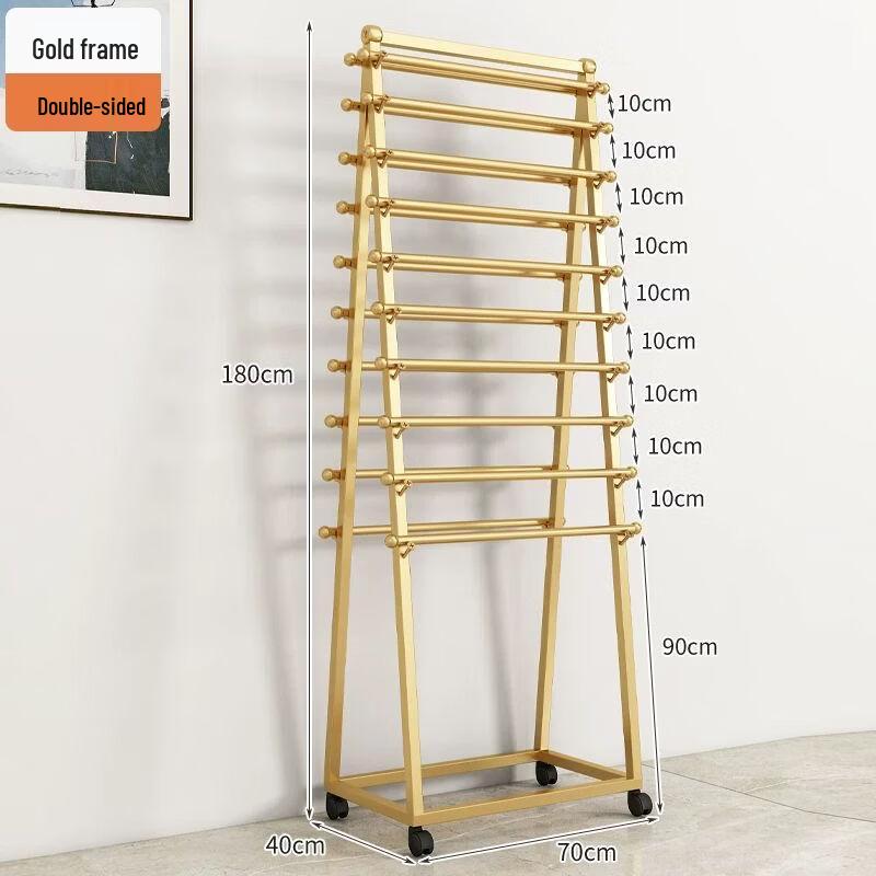 Floor-Standing Honor Flag Display Rack