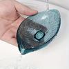1pc Leaf Shaped Soap Dish, Drain Soap Tray, Wall Mounted Soap Holder, Soap Rack for Bathroom, Multifunctional Soap Storage Rack, Bathroom Accessories