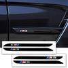 2 PIÈCES ABS M3 M5 Emblème Autocollants de Voiture Garniture de Carrosserie Décalcomanie Badge Décoration Extérieure Accessoires Pour BMW M Performance F01 F20 F10 E60 E46 X5