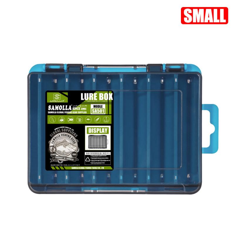 Double-Layer Multi-Functional Fishing Lure and Soft Bait Storage Box