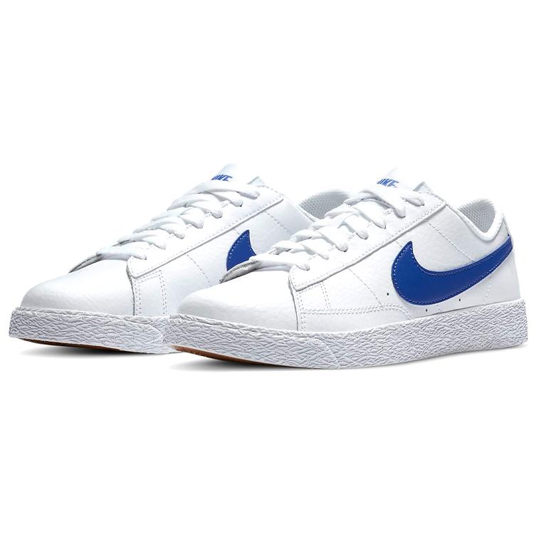 Nike Blazer Low White Astronomy Blue GS CZ7576-100