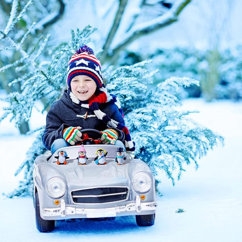 Supplies Penguin Figures Collection Cake Decoration Penguin Characters Toys Penguin Cake Topper