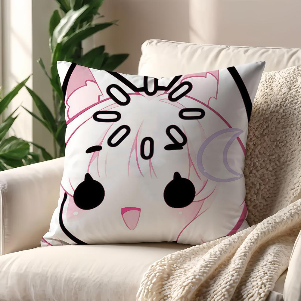 Cute Pink Girl cushion cover For Pillow Printing Sofa Decoration Home Car Room Coffee Shop Office Nordic Simplicity