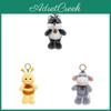 Soft Short Pile Animal Plush Pendant For Backpack Decoration And Gift