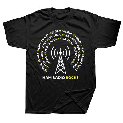 Lustige Amateurfunk-Operator T-Shirts Sommer Grafik Baumwolle Streetwear Kurzarm Geburtstagsgeschenke T-Shirt Herrenbekleidung