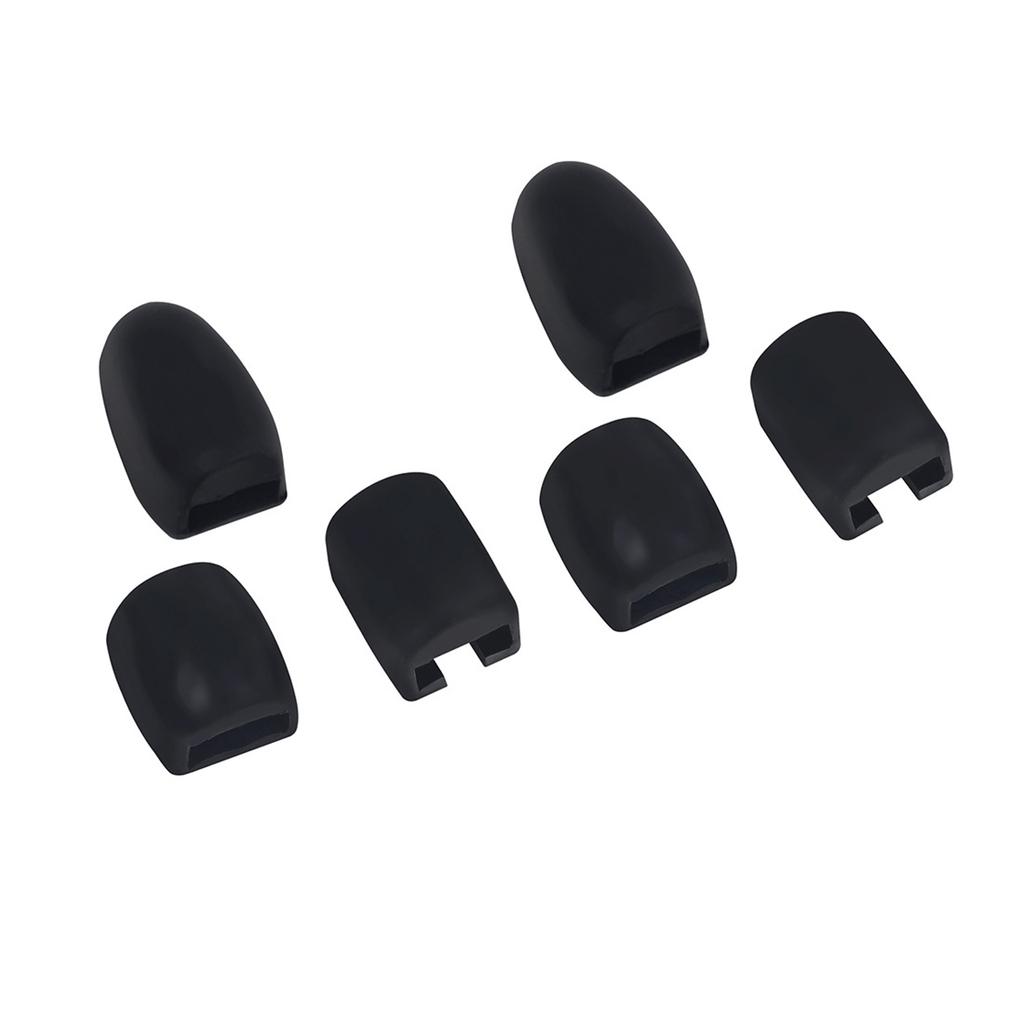 6pcs Right Hand Side Key Pads Saxophone Thumb Rest Cushion Wind Music Sax Soft Silicone Side Key Mats