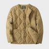 2024 Retro Quilted Thick Cotton Coat for Men - Trendy, Warm, All-Match Autumn/Winter Jacket
