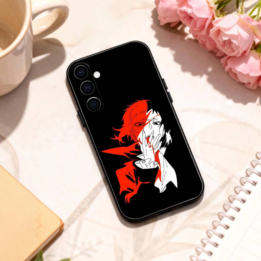 COOL B-BSD A-Akutagawa Phone Case For Samsung Galaxy A73,A72,A71,A70,A53,A52,A51,Others Soft Black Shell