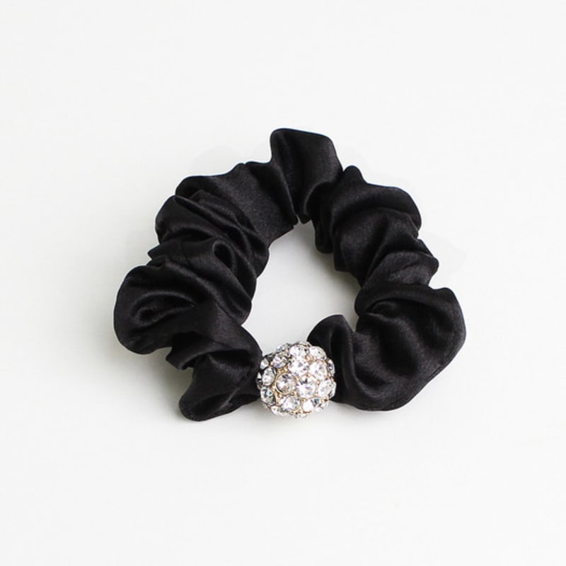 RACOHA Dazzle Cubic Ball Hair String Dazzle Cubic Ball Hair Scrunchie (hair Band, Hair Tie)
