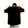 European sizes Men'S Plus Size "You Know What That Sounds Like? Not My Problem" Graphic T-Shirt - Black Crew Neck, Funny Sarcastic Text