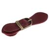 Sew On Real Leather Tab Buckles Closure Set Bag Fastener DIY Supplies