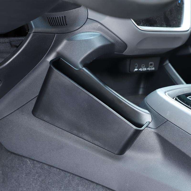 For Subaru Crosstrek 2026 2026 ABS Black Car Center Console Side Storage Box Cup Holder Storage Box Car Interior Accessories