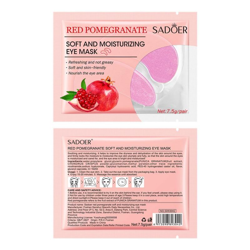 Sadoer Caviar Eye Mask Tablet Set Hydrating & Moisturising Eye Eye Mask Series