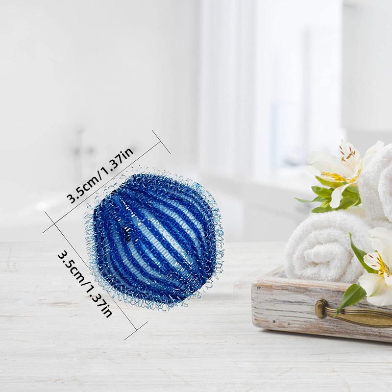 4pcs Hair Removal Laundry Ball Anti Entanglement Washing Machine Filter Laundry Floating Lint Hair Catcher Nylon Laundry Ball