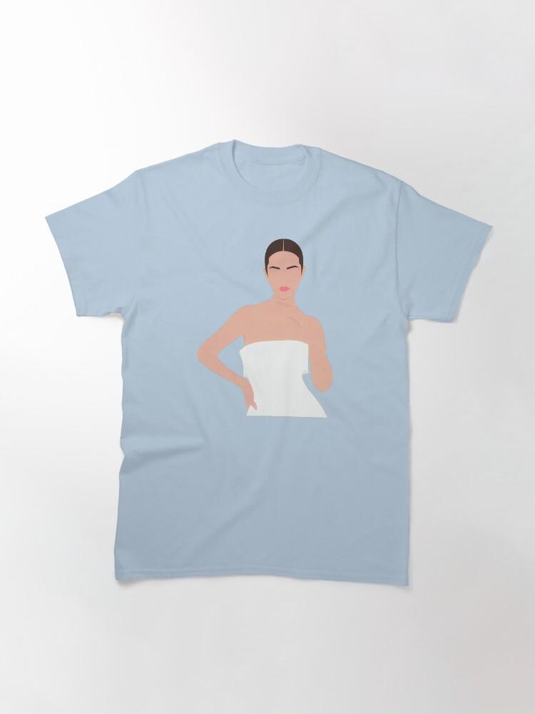 Selena Gomez Lineless Illustration Classic T-Shirt