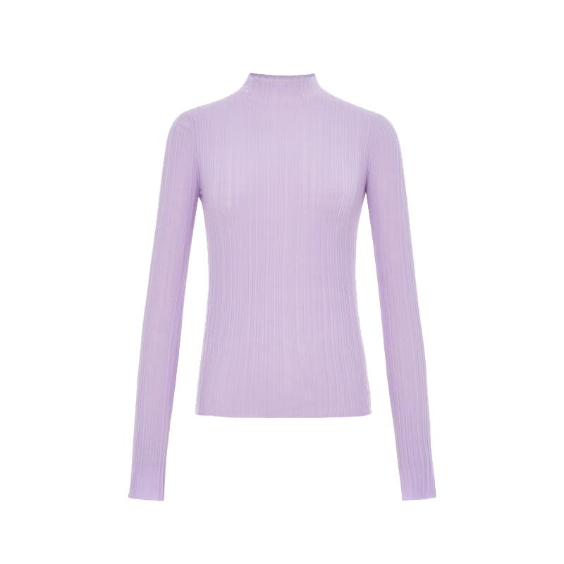 

Edition Women s Wool Cashmere Ribbed Half-Turtleneck Sweater XS 155