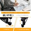 HARUMAKI Desk Extender Armrest, Leather, Waterproof, Soft, Ergonomic Armrest Cushion, Easy Installation, Foldable, Supports Desk Extension, Ideal for