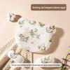 "Baby Memory Foam Pillow: Washable Silicone, 0-1 Years, Round Head Support"