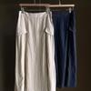 New Arrivals Open Run Women Viscose Cargo Pocket Back Band Long Skirt