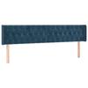 VidaXL 2x Headboards Bedroom Furniture Bed Accessories Single Bed Heads Interior Bed Frame Heads Dark Blue 346394