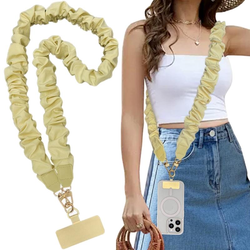 Fashionable Mobile Phone Holder With Wide Shoulder Strap Ergonomic Design 6 Trendy Colors Available