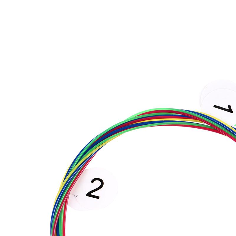 4-teiliges Ukulele-Gitarrensaiten-Set, bunte Nylonsaiten für 21/23/26 Zoll Ukulele