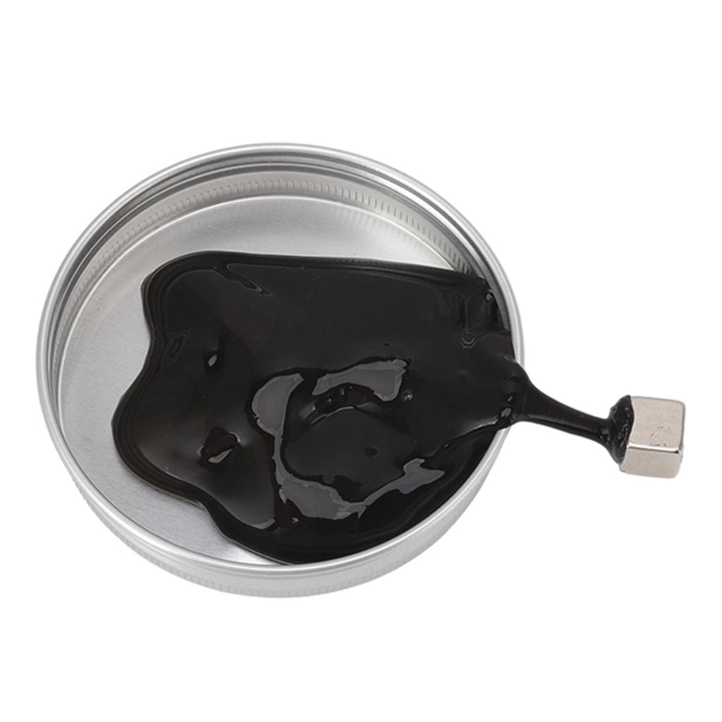 Magnetic Putty High Stretch Safe Resin Magnetic Bouncing Mud Stress Relief Toys with Magnet Black