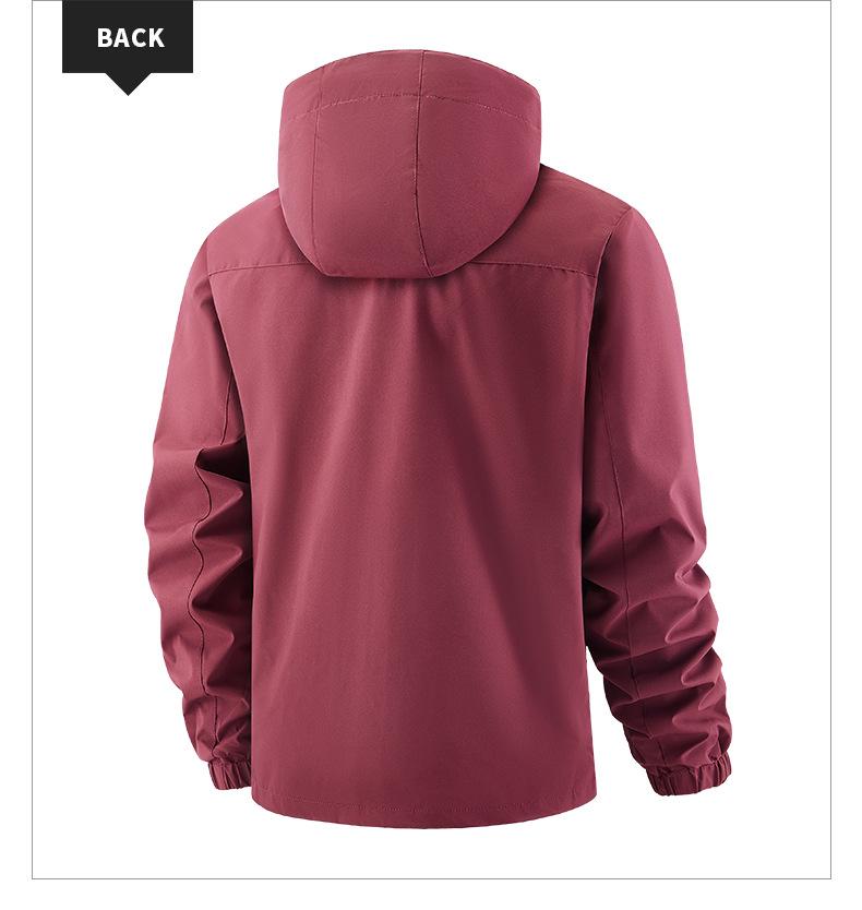 Men's Spring/Autumn European & American Casual Workwear Jacket: Loose Fashion Trench Coat