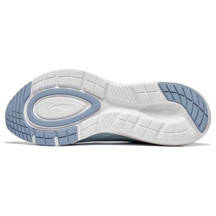 Li Ning Yun Que Comfortable Casual Fabric Non-Slip Wear-Resistant Breathable Low-Top Running Shoes Men Sneakers Sky-Blue ARST033-2