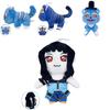 Kpop Demon Hunters Blue Tiger Rumi Zoey Plush Toy With Pp Cotton Fill For Collection And Gift
