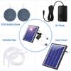 6W Solar Oxygen Pump Fish Tank Oxygenator Aquarium Oxygen Aerator Air Pump Fishing Aerator with