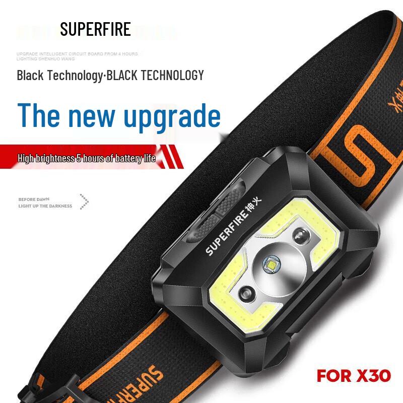 

Shenhuo X30 Rechargeable Outdoor LED Headlamp