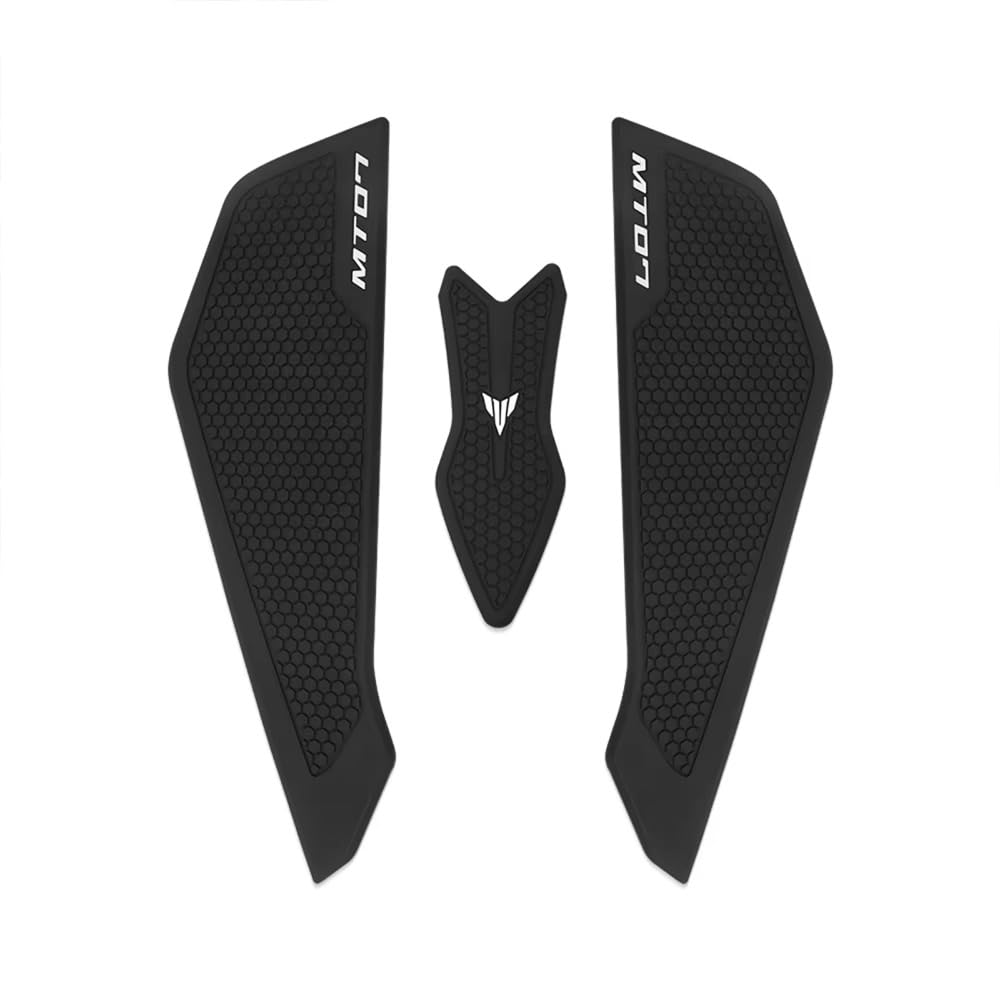 For MT07 MT-07 2025 Motorcycle Tank Pad, Tank Traction Pad, Anti-Slip Side Tank Sticker, Accessory [Parallel Import]