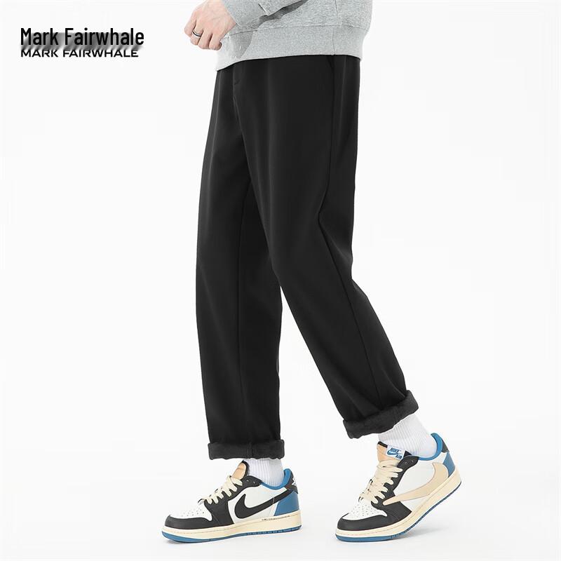 

Mark Fairwhale Men s Tapered Fleece-lined Casual Pants 34