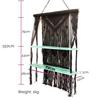 Macrame Hanging Shelves Natural Blue