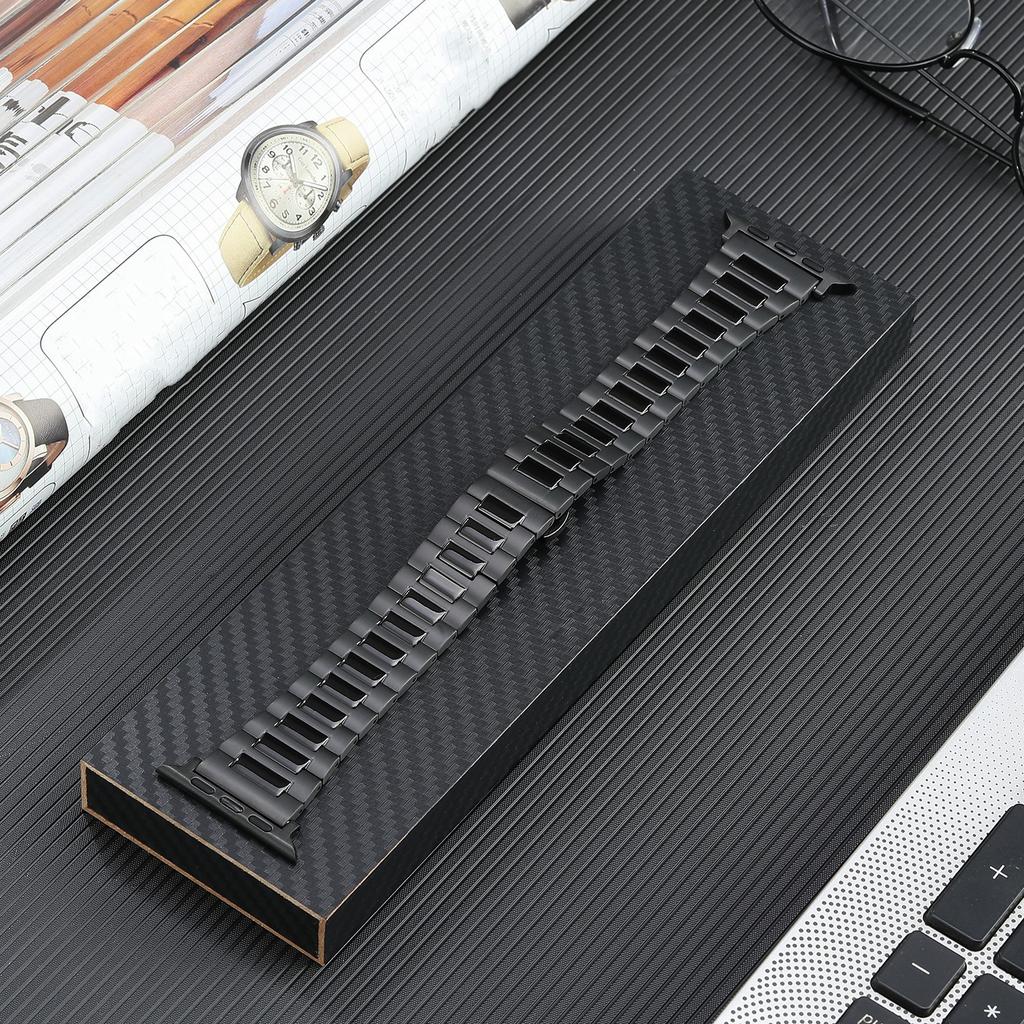 Titanium Strap for Apple Watch Ultra Band 49mm 45mm 41mm Butterfly Buckle Bracelet IWatch Series 8 7 6 5 4 3 SE 40mm 44mm 42mm