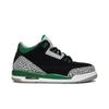 Air 3 Retro Grade School 'Pine Green' (Unisex) Black / Pine Green / Cement Grey / White Kids' Basketball Shoes 398614 030