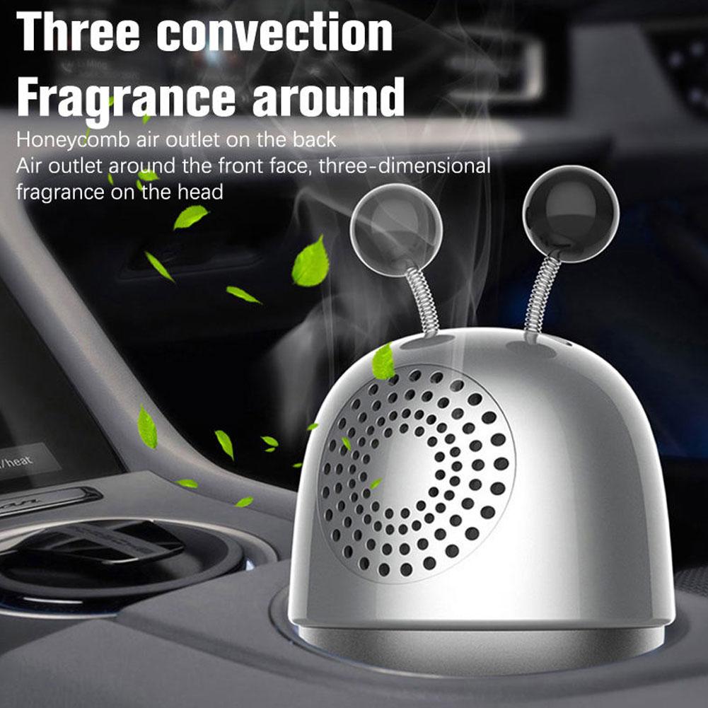 Cute Robot Car Air Freshener Creative Dashboard Ornament Long Lasting Car Perfume Diffuser Interior Decor Accessories Gift for Men Women
