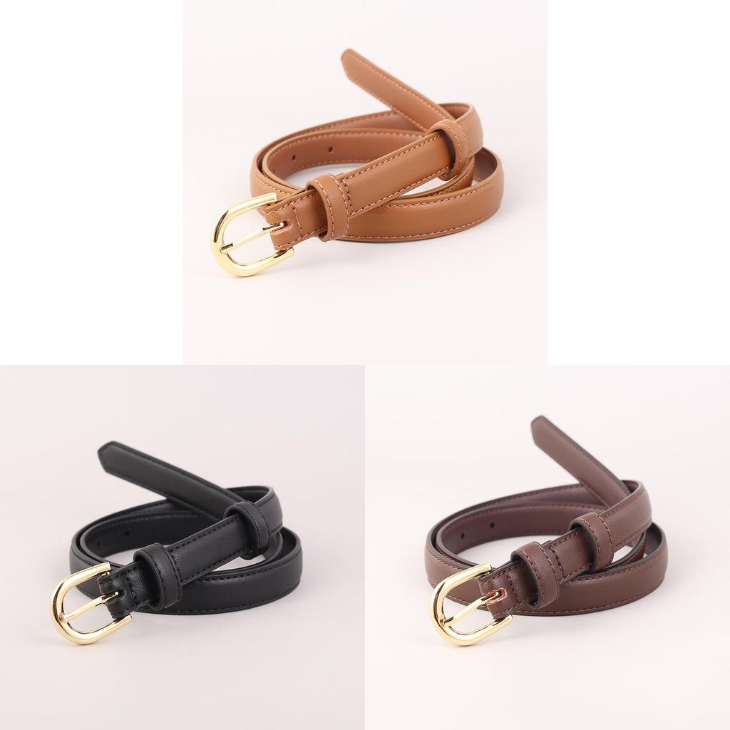 Genuine Leather Womens Casual Belt With Pin Buckle For Dresses And Pants Perfect For Spring 2026