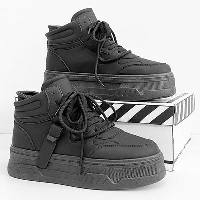 2024 Fashion Men's Shoes Thick Sole Elevated Board Shoes Casual Shoes Fashion Shoes