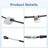 Automatic Transmission Shift Control Cable Replacement for 33820-04010 3382004010 Compatible with Toyota Tacoma 2005-2015 Gear Shifter Cable